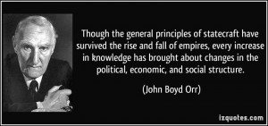 the general principles of statecraft have survived the rise and fall ...
