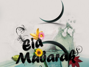 new eid mubarak 2015 wallpaper Wallpaper with 1024x768 Resolution