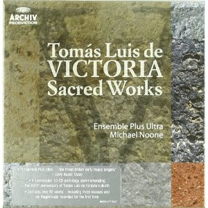 Tomas Luis Victoria Sacred Works Ensemble Plus Ultra Michael