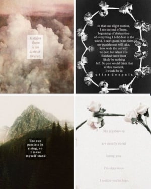 Hunger Games / Catching Fire Quotes / Suzanne Collins / Katniss