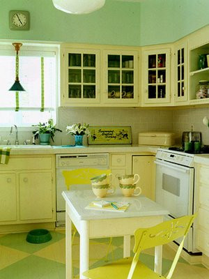 kitchen cabinets red kitchen cabinets blue kitchen cabinets Yellow ...