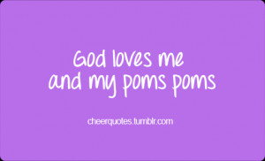 ... me and my poms poms cheerleading cheerleading quotes cheer quotes