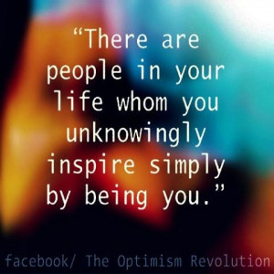 Photo: keep inspiring, friends. The Optimism Revolution