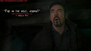 Fire in the hole, vermin! Vasiliy Fet Quotes, The Strain Quotes