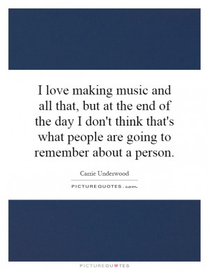 ... People Are Going To Remember About A Person Quote | Picture Quotes