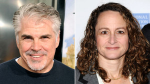 The Hunger Games director, Gary Ross, and producer, Nina Jacobson ...