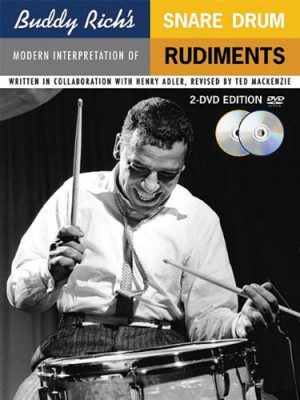 ... Rich's Modern Interpretation of Snare Drum Rudiments: Book/2-DVDs Pack