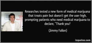 Researches tested a new form of medical marijuana that treats pain but ...