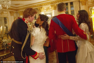 Feeling frisky? Prince Harry gropes Pippa Middleton's behind in ...