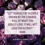 Let Yourself Be Silently Drawn By The Strange Pull Of What You Really ...