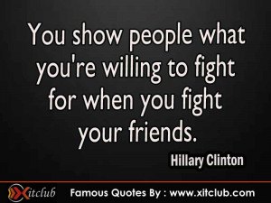 Hillary Clinton Famous Quotes