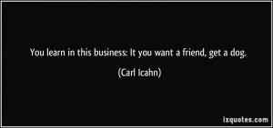 Carl Icahn Quote