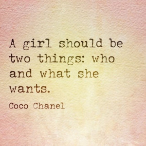 Coco Chanel Inspirational natural beauty quote