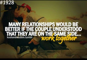 work together as a couple
