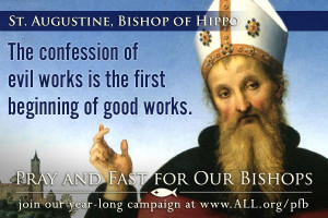 St. Augustine, Bishop of Hippo #Catholic #saint 