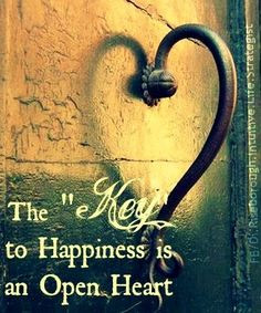 Key to happiness quote via www.Facebook.com/Di.Riseborough.Intuitive ...
