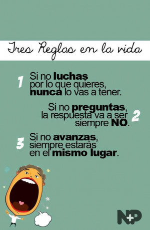 reglas de la vida