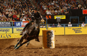 Love Sherry Cervi! What a gorgeous horse. This is serious barrel ...