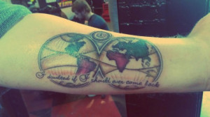 want to redesign this and work it into a sleeve. The quote comes ...