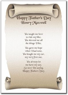 Here view Fathers day poems and fathers day quotes get all latest and ...