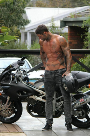 Sexy Tattoed Biker Guy