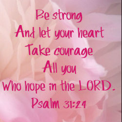 Pink things plus encouraging Bible verses equal sweet smiles for the ...