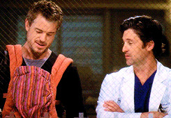 1k mygifs funny Grey's Anatomy HAHAHAHHA derek shepherd mark sloan I ...