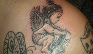 My Baby Angel Tattoo