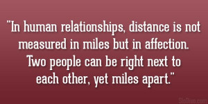 Human Relationships