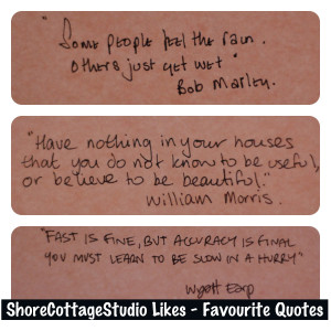 We have some of our favourite quotes for you today.