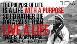 life with a purpose immortal technique
