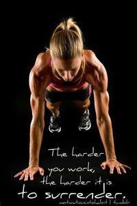 The harder you work