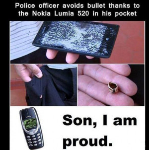 Police Officer avoids bullet