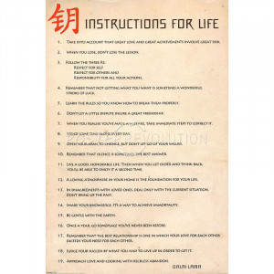 Instructions For Life Dalai