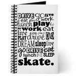 Skate Life Quote Funny Jr. Jersey T-Shirt
