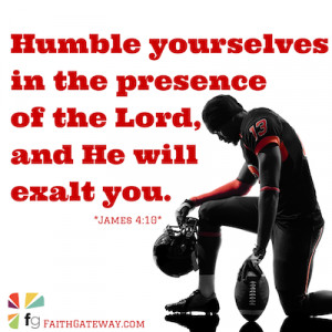 Wise words from the New Testament remind us of the importance humility ...