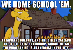 simpsons cletus on home schooling tags funny simpsons cletus home ...