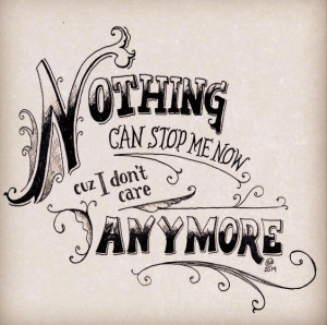 Song Lyrics And Quotes Hand-Lettered Into Vibrant Typography ...