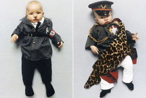 Adolph and Idi Amin junior made their first appearance at a huge torch ...