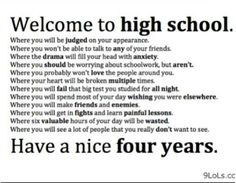 welcome to highschool enjoy your stay more middle schools schools ...