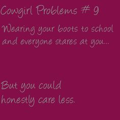 Cowgirl problems #19 More