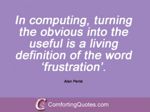 Quotes And Sayings By Alan Perlis
