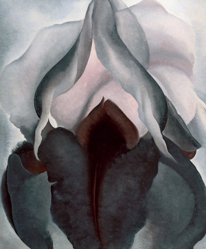 What do you see in Georgia O'Keeffe's flowers?