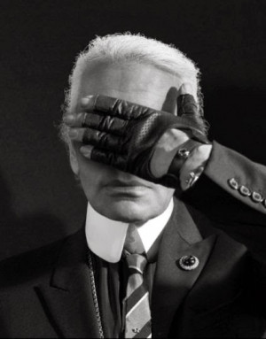new book inspired by fashion designer Karl Lagerfeld's famous quotes ...