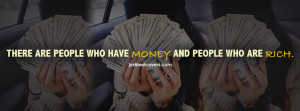 Click to get this there are people who have money Facebook Cover Photo