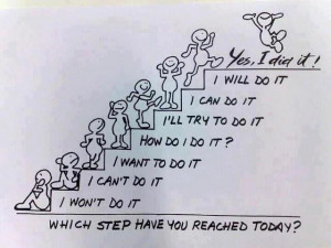 Stopnice do uspeha si ustvariš sam