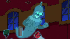 Bender as a ghost ( 6ACV19 ).