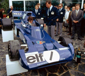 Francois Cevert Tyrrell Launch 1972
