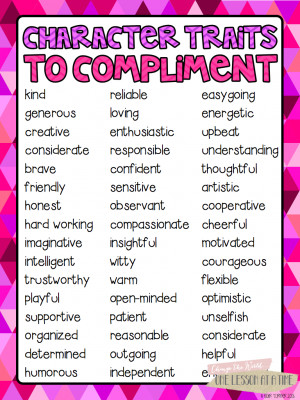 Free Compliments To get busy complimenting!