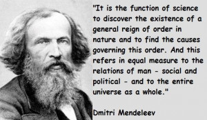 Dmitri mendeleev famous quotes 21